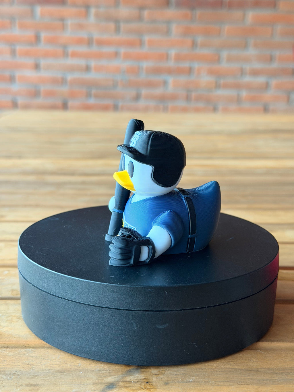 Tampa Bay Rays Patito de Béisbol – Impreso en 3D Fan MLB Patito Coleccionable | Rays Regalo Fan | Baseball Decoración de Tablero
