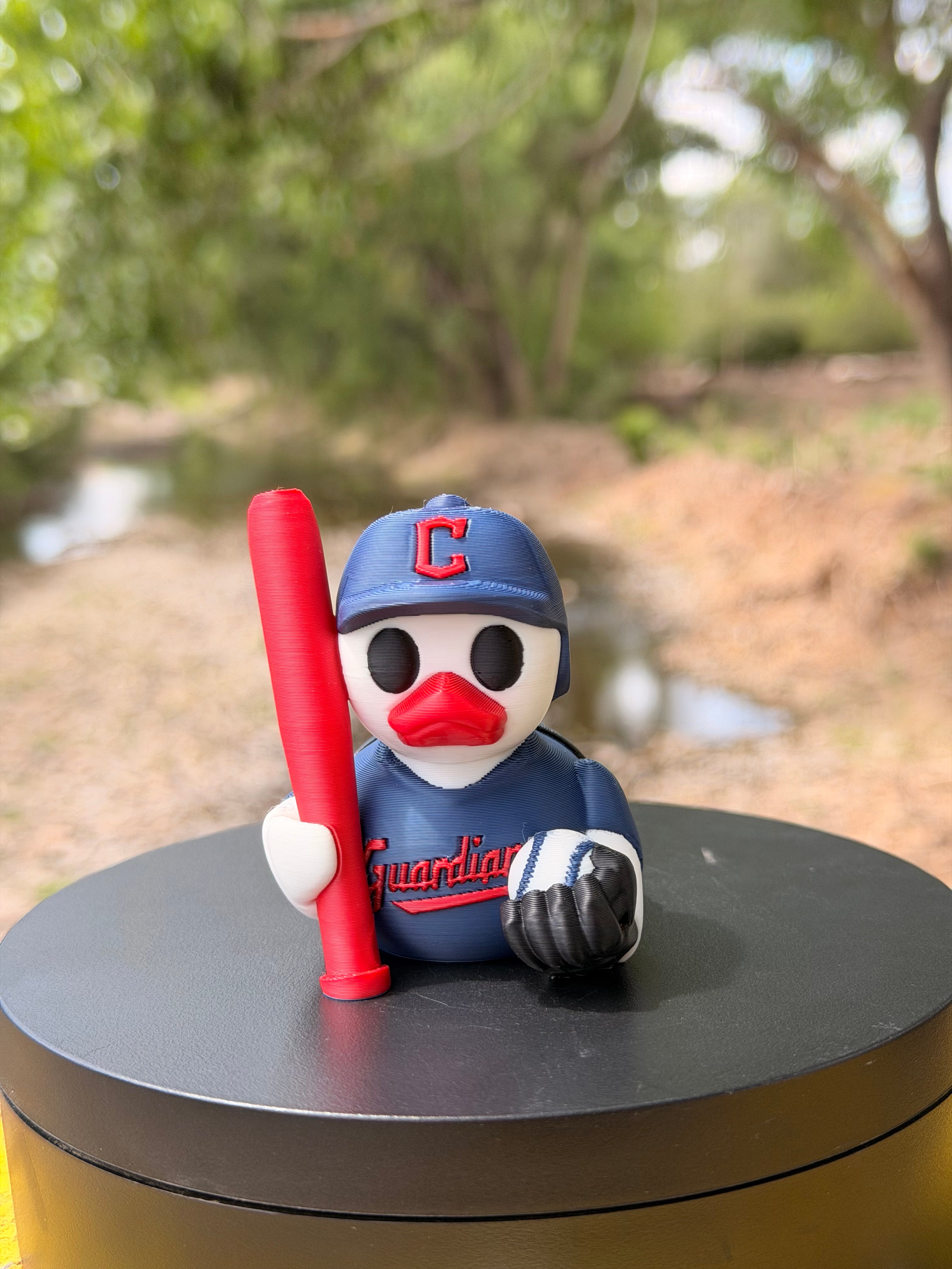 Cleveland guardians baseball duck