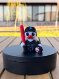 Miami Marlins Patito de Béisbol – Impreso en 3D Fan MLB Patito Coleccionable | Marlins Regalo Fan | Baseball Decoración de Tablero