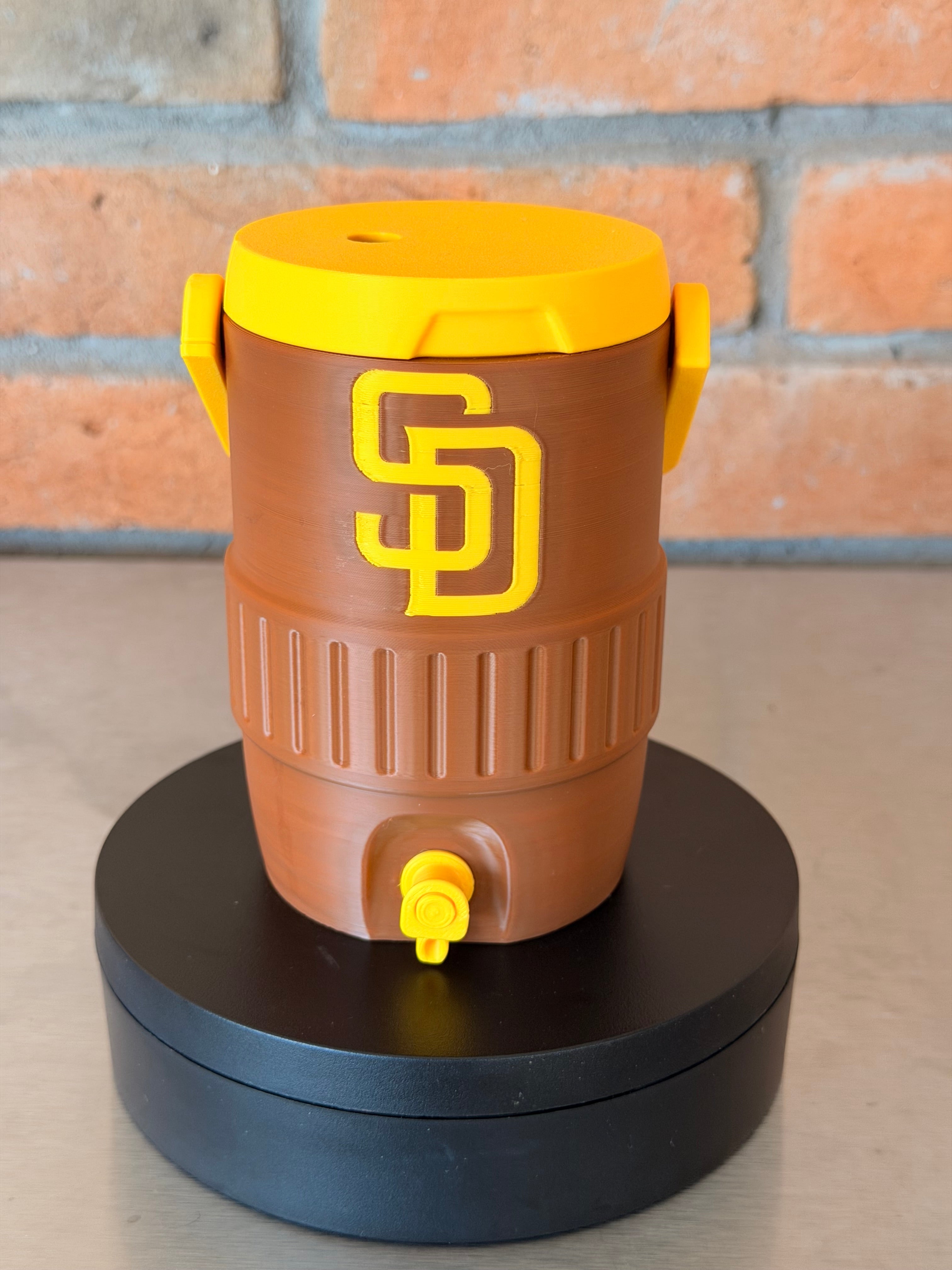 San Diego Padres Fan Koozie – Enfriador de Lata 355ml Impreso en 3D