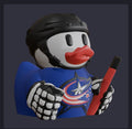 Columbus Blue Jackets Patito de Hockey – Impreso en 3D Fan NHL Patito Coleccionable | Blue Jackets Regalo Fan | Hockey Decoración de Tablero