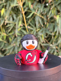 New Jersey Devils Patito de Hockey – Impreso en 3D Fan NHL Patito Coleccionable | Devils Regalo Fan | Hockey Decoración de Tablero