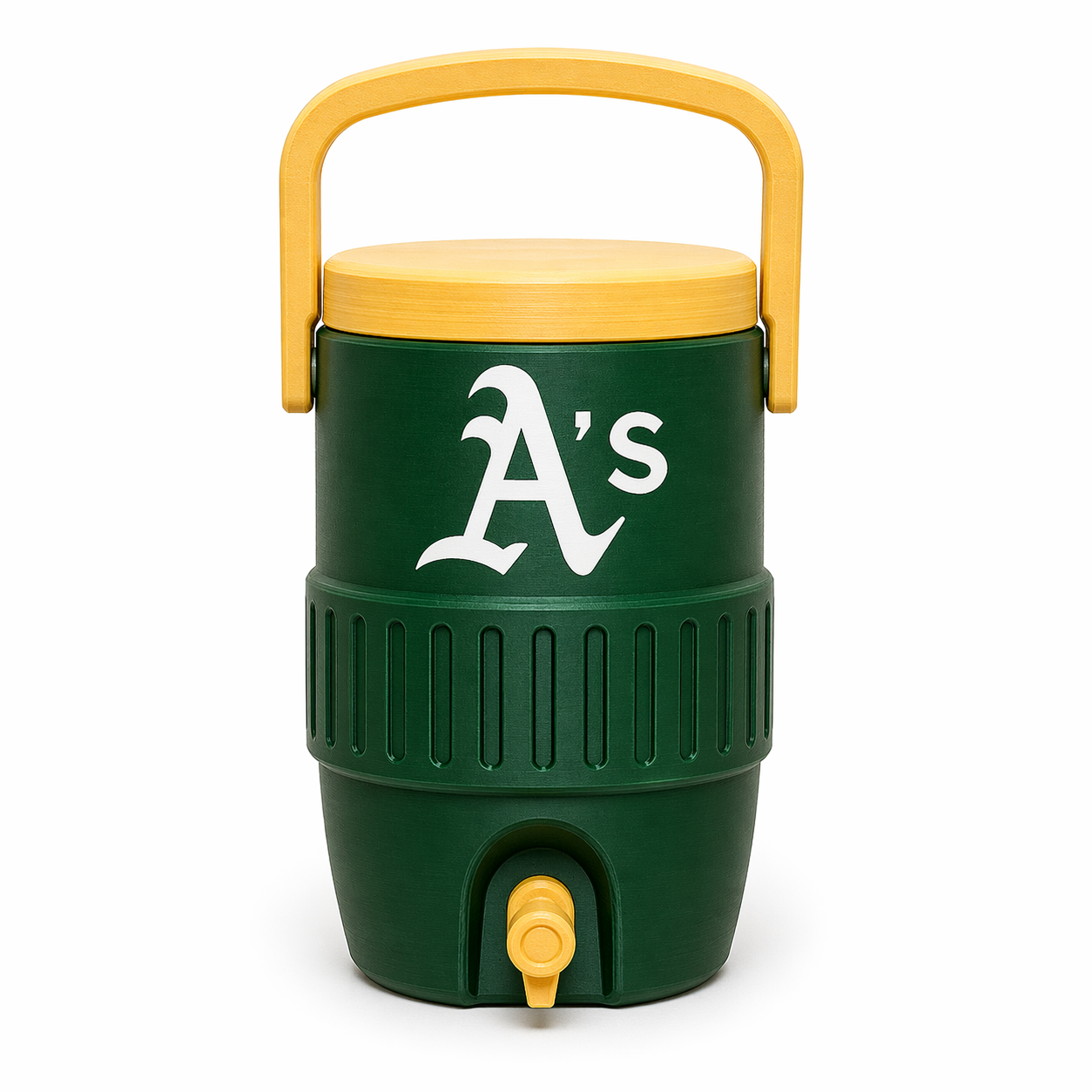 Oakland Athletics Fan Koozie – Enfriador de Lata 355ml Impreso en 3D