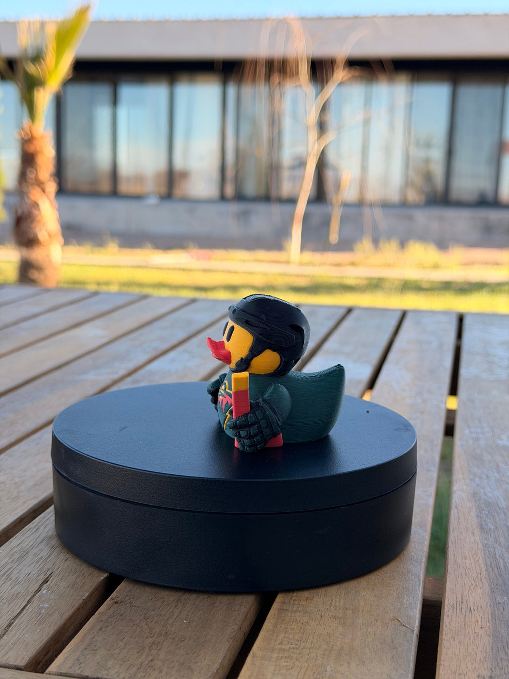 Minnesota Wild Patito de Hockey – Impreso en 3D Fan NHL Patito Coleccionable | Wild Regalo Fan | Hockey Decoración de Tablero