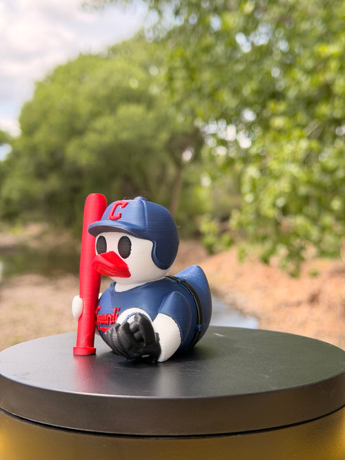 Cleveland guardians baseball duck