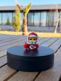 Kansas City Chiefs Patito de Fútbol Americano – Impreso en 3D Fan NFL Patito Coleccionable | Chiefs Regalo Fan | Football Decoración de Tablero
