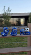 Detroit Lions Patito de Fútbol Americano – Impreso en 3D Fan NFL Patito Coleccionable | Lions Regalo Fan | Football Decoración de Tablero