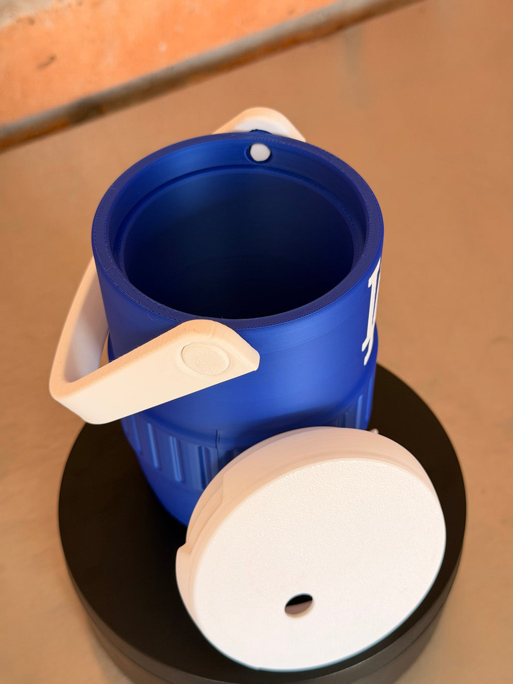 Los Angeles Dodgers Fan Koozie – Enfriador de Lata 355ml Impreso en 3D