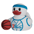 Philadelphia 76ers Patito de Básquetbol – Impreso en 3D Fan NBA Patito Coleccionable | Sixers Regalo Fan | Basketball Decoración para Auto