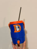 Denver Broncos Fan Koozie Logo Vintage – Enfriador de Lata 355ml Impreso en 3D