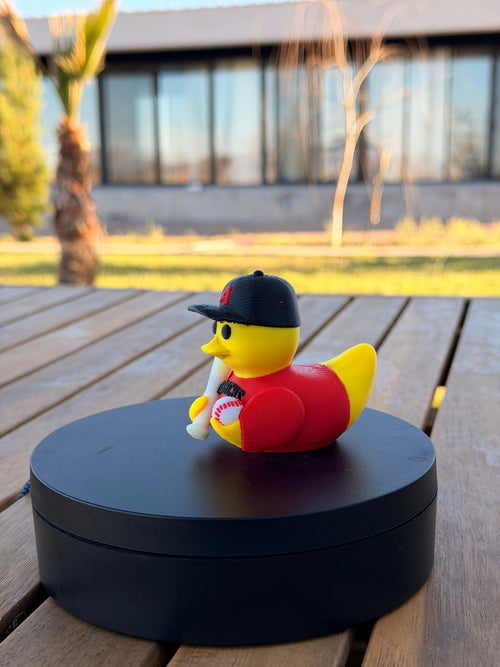 Arizona Diamondbacks Patito de Béisbol – Impreso en 3D Fan MLB Patito Coleccionable | D-backs Regalo Fan | Baseball Decoración de Tablero