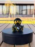 Pittsburgh Penguins Patito de Hockey – Impreso en 3D Fan NHL Patito Coleccionable | Penguins Regalo Fan | Hockey Decoración de Tablero