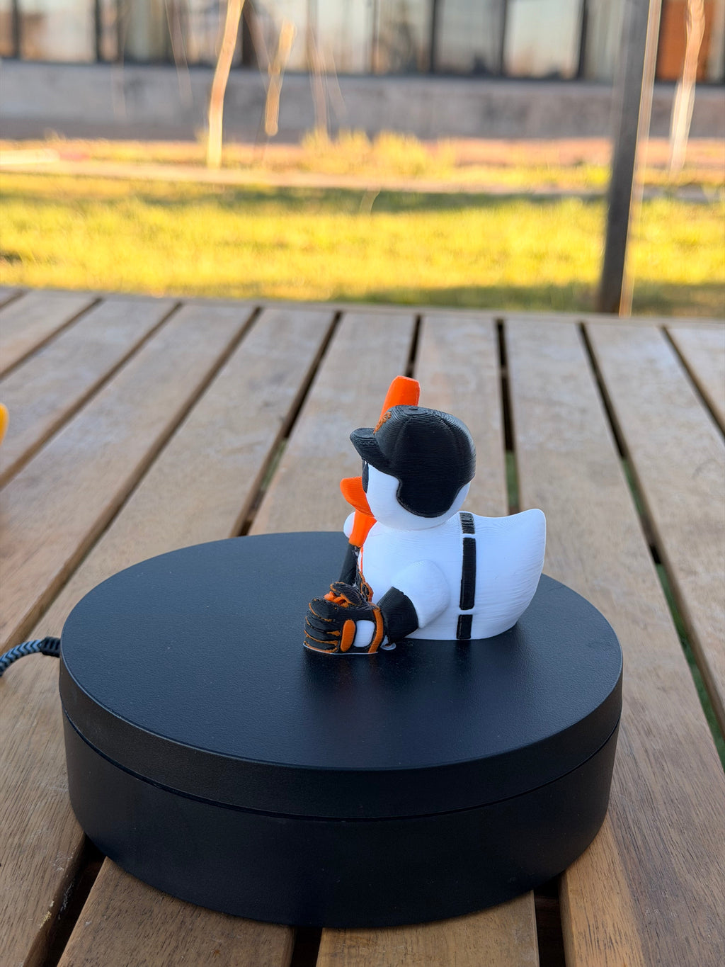 San Francisco Giants Patito de Béisbol – Impreso en 3D Fan MLB Patito Coleccionable | Giants Regalo Fan | Baseball Decoración de Tablero