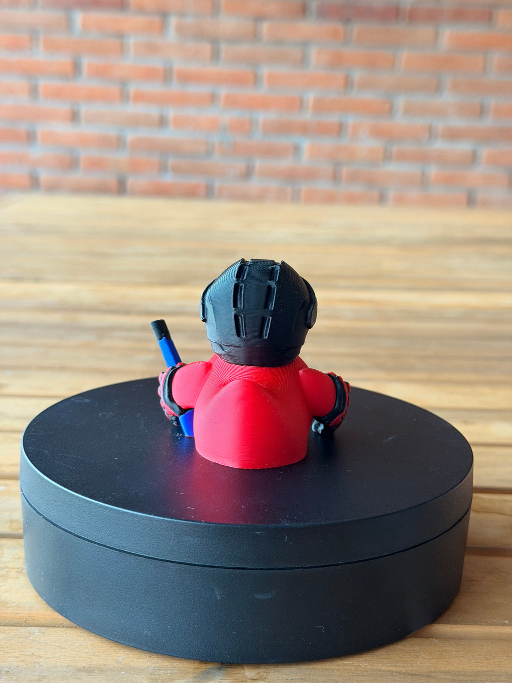 Montreal Canadiens Patito de Hockey – Impreso en 3D Fan NHL Patito Coleccionable | Canadiens Regalo Fan | Hockey Decoración de Tablero
