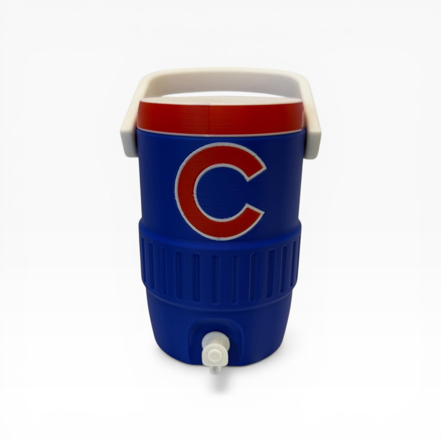 Chicago Cubs Fan Koozie – Enfriador de Lata 355ml Impreso en 3D