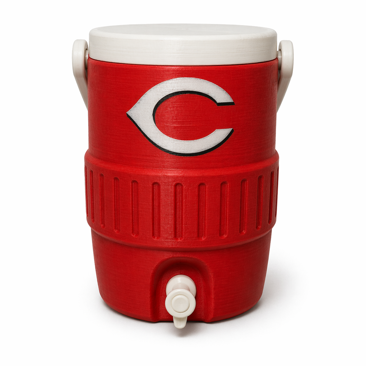 Cincinnati Reds Fan Koozie – Enfriador de Lata 355ml Impreso en 3D