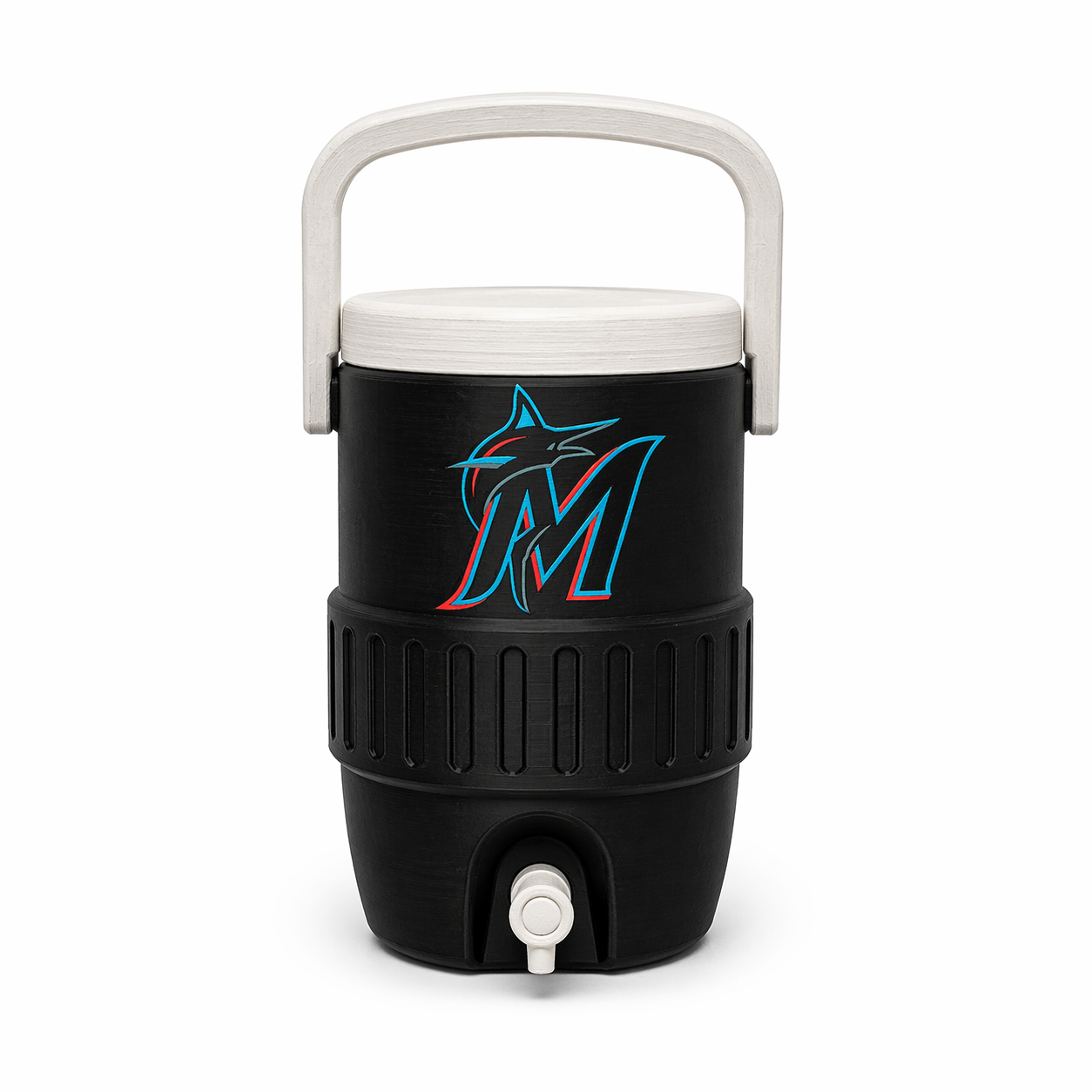Miami Marlins Fan Koozie – Enfriador de Lata 355ml Impreso en 3D