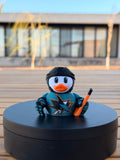 San Jose Sharks Patito de Hockey – Impreso en 3D Fan NHL Patito Coleccionable | Sharks Regalo Fan | Hockey Decoración de Tablero
