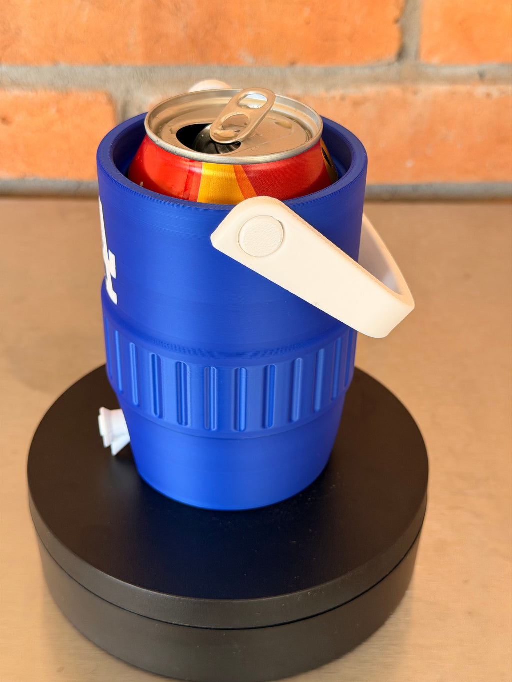 Los Angeles Dodgers Fan Koozie – Enfriador de Lata 355ml Impreso en 3D