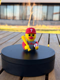 Philadelphia Phillies Patito de Béisbol – Impreso en 3D Fan MLB Patito Coleccionable | Phillies Regalo Fan | Baseball Decoración de Tablero