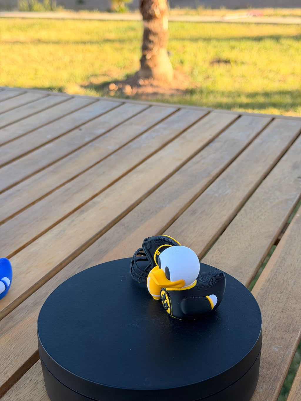 Pittsburgh Steelers Patito de Fútbol Americano – Impreso en 3D Fan NFL Patito Coleccionable | Steelers Regalo Fan | Football Decoración de Tablero
