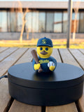 Milwaukee Brewers Patito de Béisbol – Impreso en 3D Fan MLB Patito Coleccionable | Brewers Regalo Fan | Baseball Decoración de Tablero