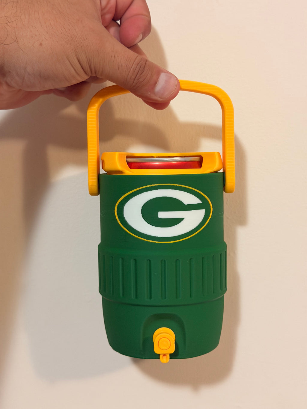 Green bay packers Fan Koozie – Enfriador de Lata 355ml Impreso en 3D