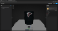 Atlanta falcons Fan Koozie – Enfriador de Lata 355ml Impreso en 3D