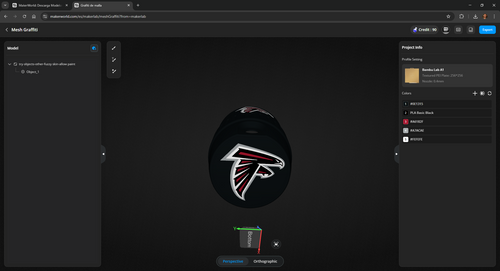 Atlanta falcons Fan Koozie – Enfriador de Lata 355ml Impreso en 3D