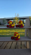Cleveland Cavaliers Patito de Básquetbol – Impreso en 3D Fan NBA Patito Coleccionable | Cavaliers Regalo Fan | Basketball Decoración de Tablero