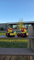 Chicago Bulls Patito de Básquetbol – Impreso en 3D Fan NBA Patito Coleccionable | Bulls Regalo Fan | Basketball Decoración de Tablero