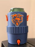Chicago Bears Fan Koozie – Enfriador de Lata 355ml Impreso en 3D