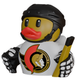 Ottawa Senators Patito de Hockey – Impreso en 3D Fan NHL Patito Coleccionable | Senators Regalo Fan | Hockey Decoración de Tablero