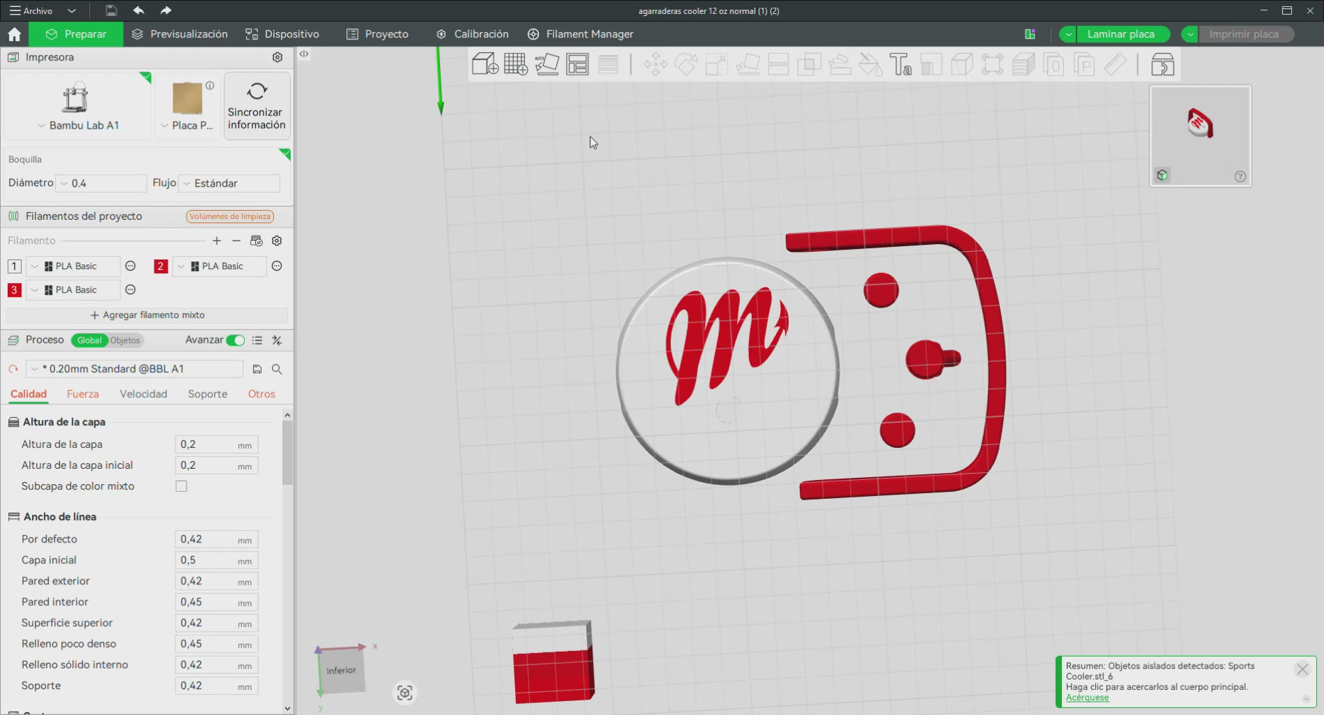 Porta Latas Diablos Rojos 355 ml – Can Cooler de Béisbol para Lata Estándar 12 oz