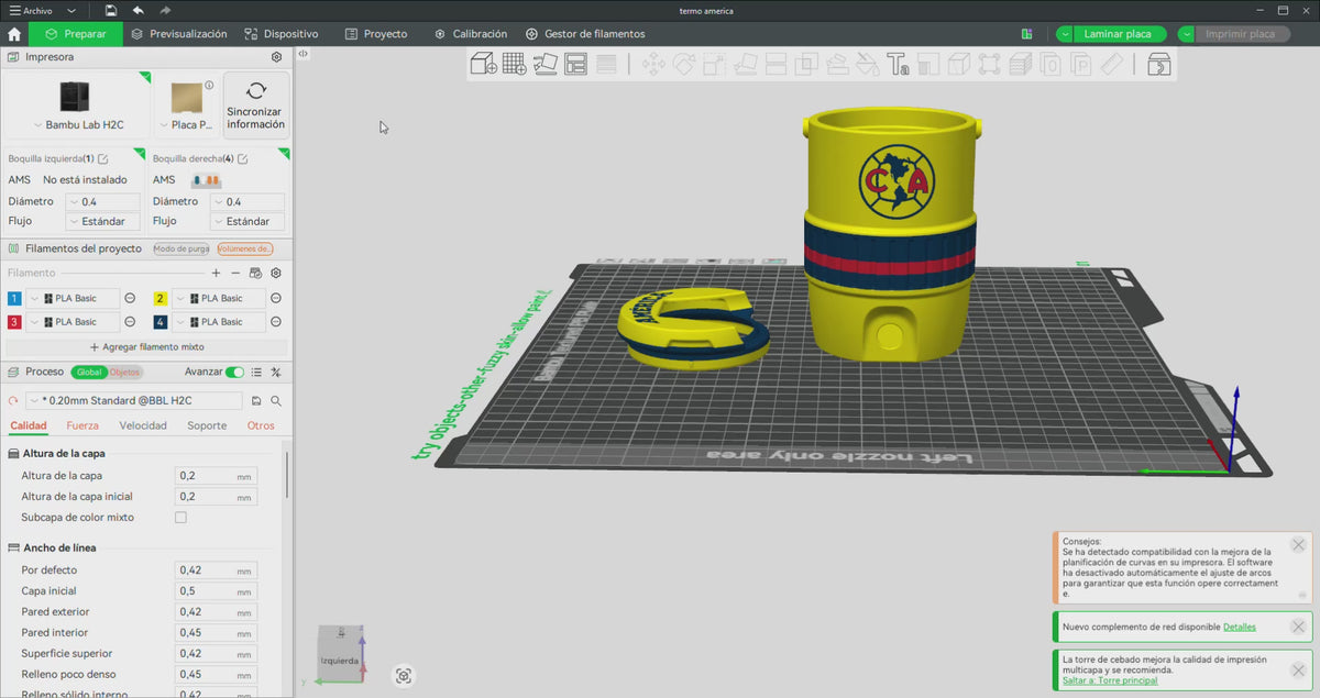 Porta latas América – Liga MX