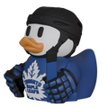 Toronto Maple Leafs Patito de Hockey – Impreso en 3D Fan NHL Patito Coleccionable | Maple Leafs Regalo Fan | Hockey Decoración de Tablero